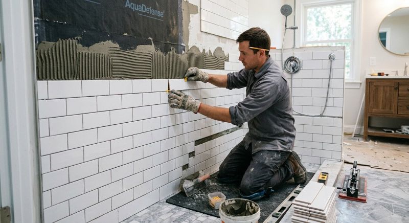 Shower Tiling Service in Longmont, CO